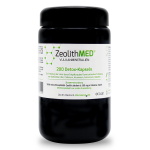 Zeolite MED 200 Detox-Capsule vetro violetto, Dispositivo medico