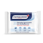Busta da 20 Salviette igienizzanti con antibatterico Farmacotone