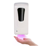 Dispenser automatico a riempimento 1LT bianco Gelly Plus con luce UV
